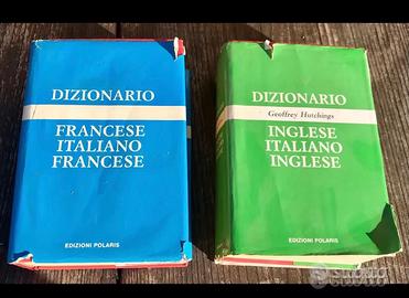 Dizionario vocabolario inglese francese lotto 2