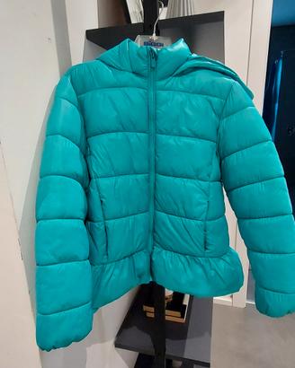 giubbino piumino BluKids bambina 7/8 anni