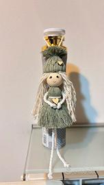 Bambola in macrame