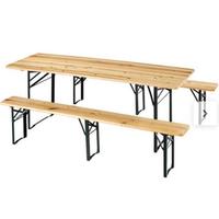 1 tavolo con 2 panche