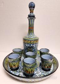 MOLARONI antico molto raro servizio ceramica