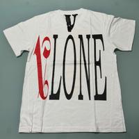 T-shirt Vlone x Palm Angels White/Red