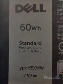 Batteria  Dell Laptop Latitude 5289 2-IN-1