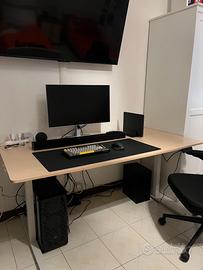 Scrivania elettrica HOMAVO 80x160cm - NUOVA