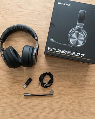 Cuffie Corsair Virtuoso RGB Wireless SE