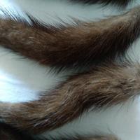 Codine di pelliccia vera di visone