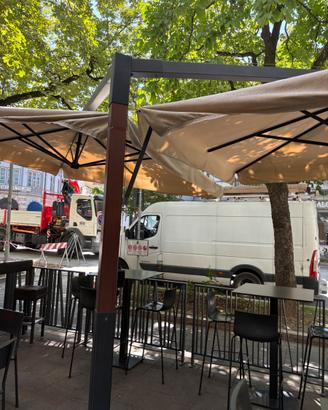 Ombrellone da esterno da giardino e bar