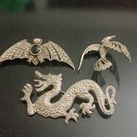 Tre spille argento 825