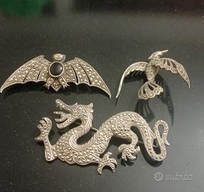 Tre spille argento 825