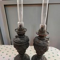 lampade ad olio dell'800