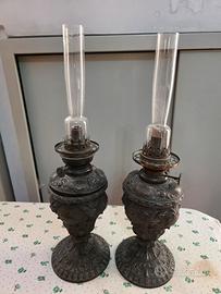 lampade ad olio dell'800