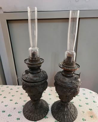 lampade ad olio dell'800