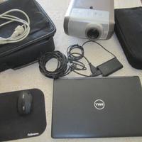 PC PORTATILE -DELL-INTEL-CORE-I5 +VIDEO PROIETTORE