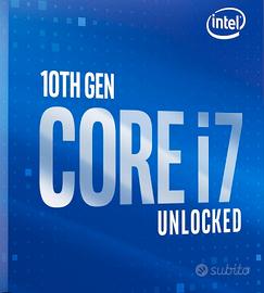 Processore Intel I7 10700K e scheda madre Gigabyte