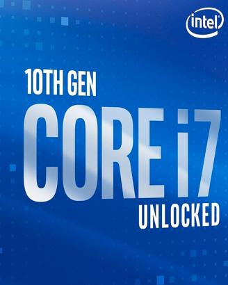 Processore Intel I7 10700K e scheda madre Gigabyte