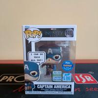 Funko pop Captain America edizione comicon 2025