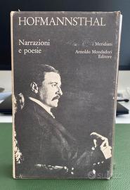 HOMANNSTHAL Narrazioni e poesie 1° ed. 1972