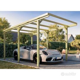 CarPort - Pergola da Giardino 3x5 in Legno per Aut