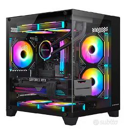 Pc case vetro temperato mini ITX