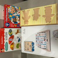 Giochi legno vari