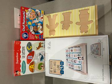 Giochi legno vari
