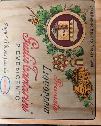Cofanetto premiata liquoreria Giulio Tartarini