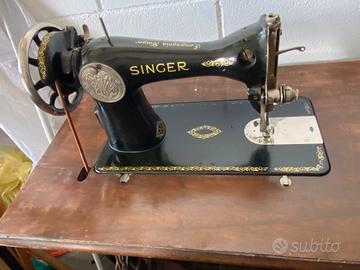 Macchina da cucire SINGER n 15 M88 del 1937 