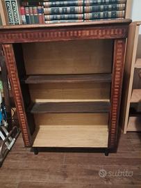 mahogany book shelf victoriano inglese