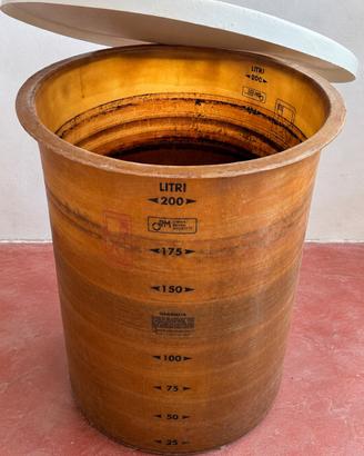 Cisterna resina 200 lt