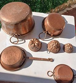 Padelle di rame