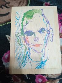 Serigrafia su legno Emesto Treccani 