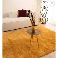 tappeto Color ocra