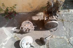 motore galletto mozzi ruote