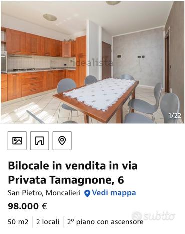 Bilocale moncalieri