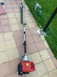 Stock giardinaggio Tagliasiepi Rasaerba motosega