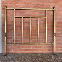 letto matrimoniale in ottone anno 1919