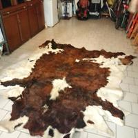 Tappeti pelle di mucca e vitello