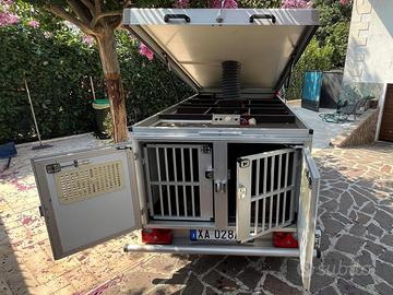 Carrello trasporto cani