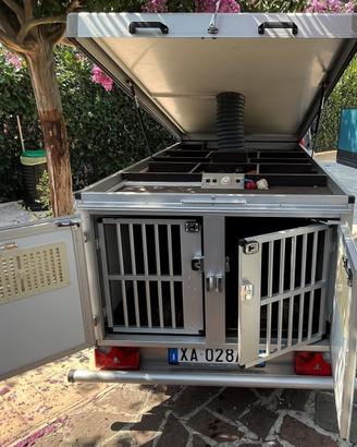Carrello trasporto cani