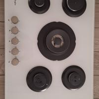 piano cottura Whirlpool 5 fuochi pizzo elettrico 