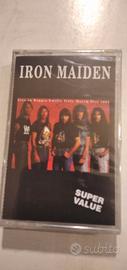 Iron Maiden cassetta concerto Reggio Emilia 1981