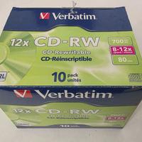 Confezione 10  CD-RW