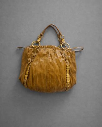 borsa originale Miu Miu color senape