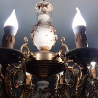 lampadario in ceramica 