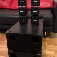 2 kit Bose Acoustimass 5 serie 1 Sub Legno BEST!!!