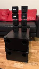 2 kit Bose Acoustimass 5 serie 1 Sub Legno BEST!!!