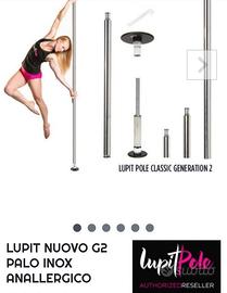 Palo pole dance Lupit Pole in acciaio inox