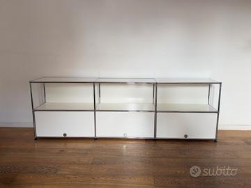 Mobile USM Haller bianco – 3 vani chiusi