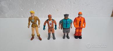 Ghostbusters Kenner Filmation Originali 4 Action F