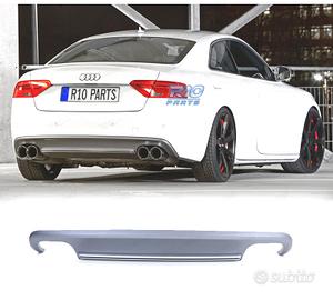 DIFFUSORE PER AUDI A5 COUPE CABRIO 11-17 LOOK S5